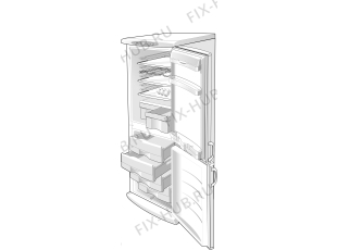 Холодильник Gorenje RK6357W (197292, HZOS3566) - Фото